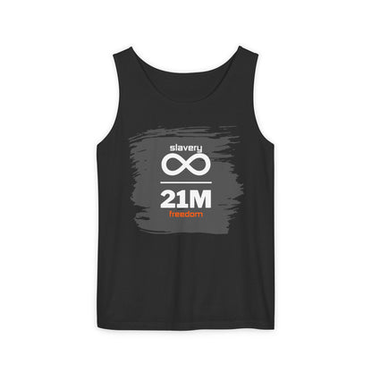 Bitcoin Supply Slavery/Freedom Tank Top