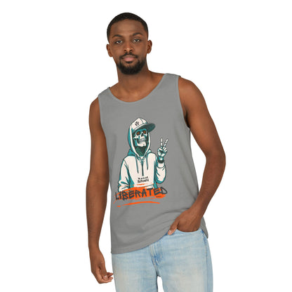 We Are All Satoshi Liberated NRG Skeleton Tank Top