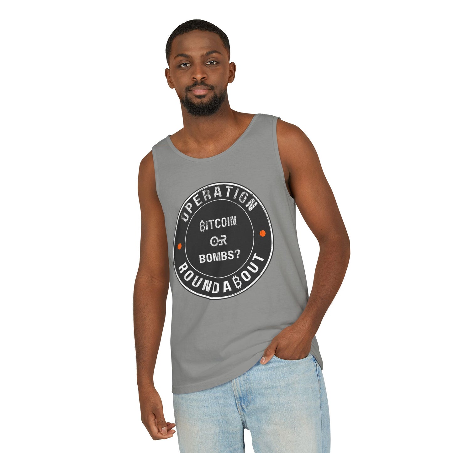 Bitcoin Or Bombs Operation Roundabout Tank Top