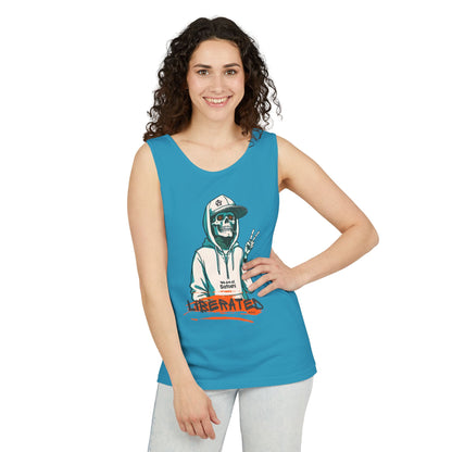 We Are All Satoshi Liberated NRG Skeleton Tank Top