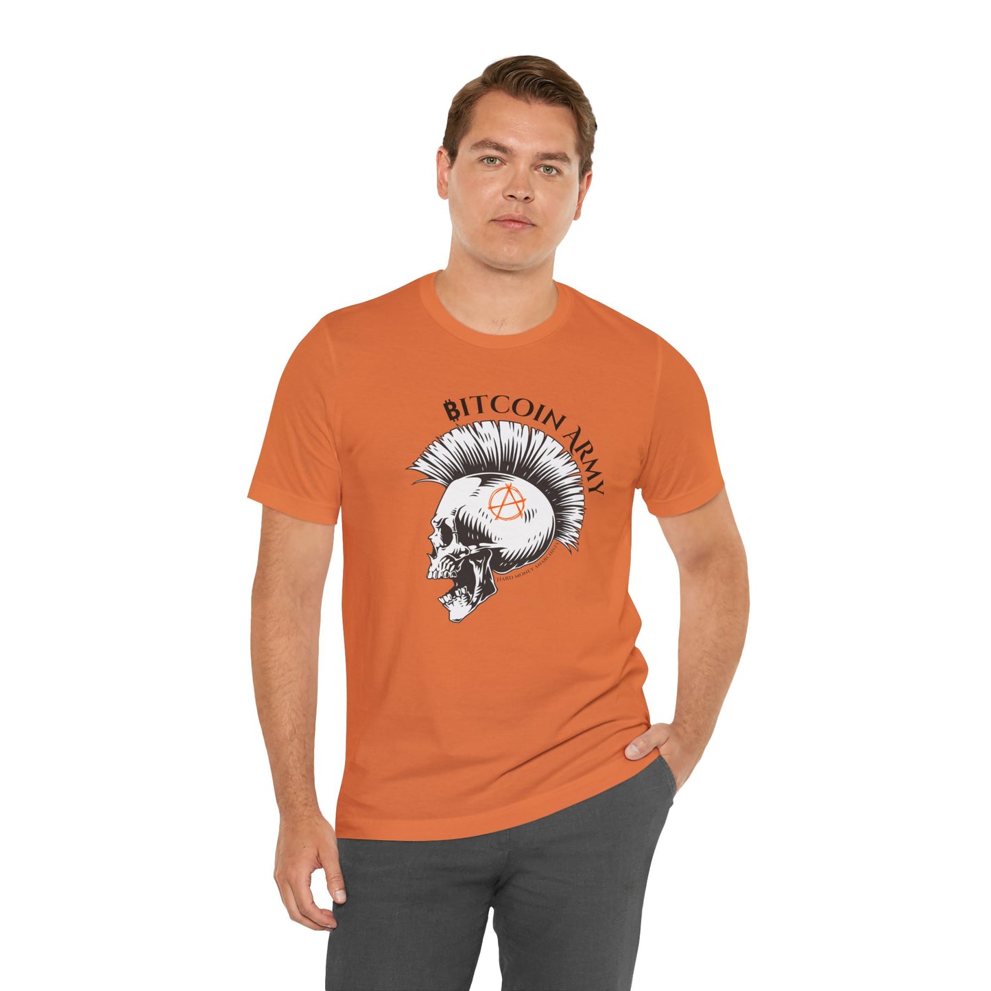 Bitcoin Army Hard Money Anarchists T-Shirt