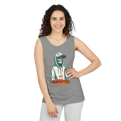 We Are All Satoshi Liberated NRG Skeleton Tank Top