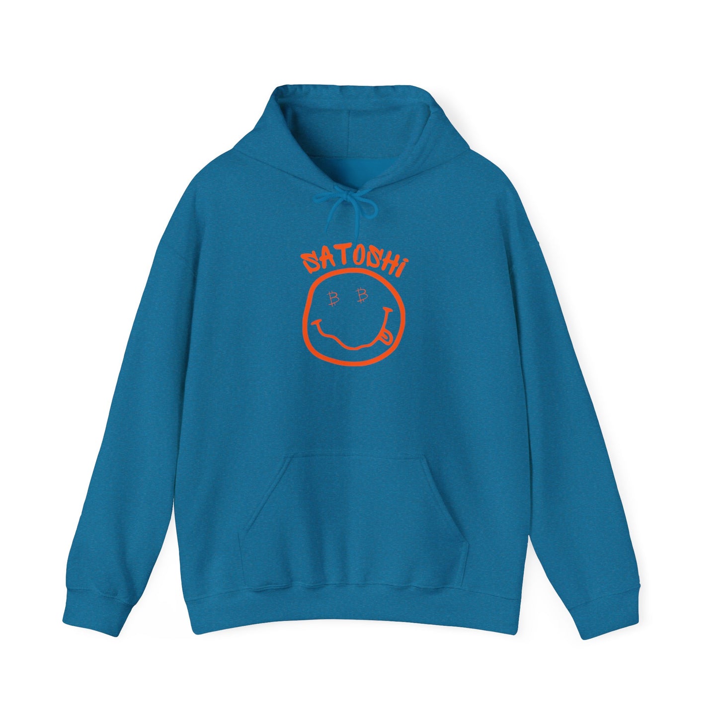 Bitcoin Eyed Satoshi Smiley Hoodie