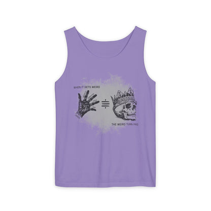 Weird Turn Pro Hand & Skull Unisex Tank Top