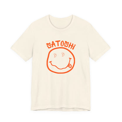 Bitcoin Eyed Satoshi Smiley T-Shirt