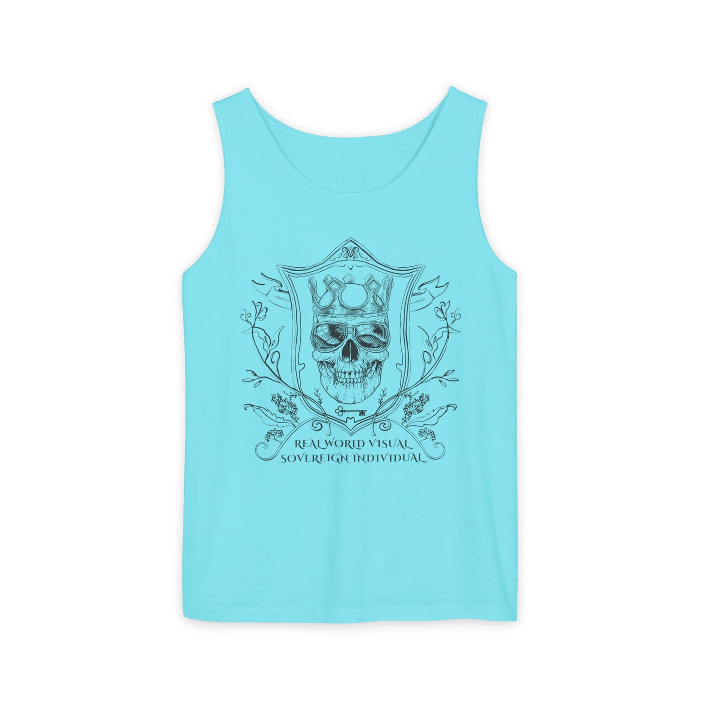 Sovereign Individual Skull Unisex Tank Top