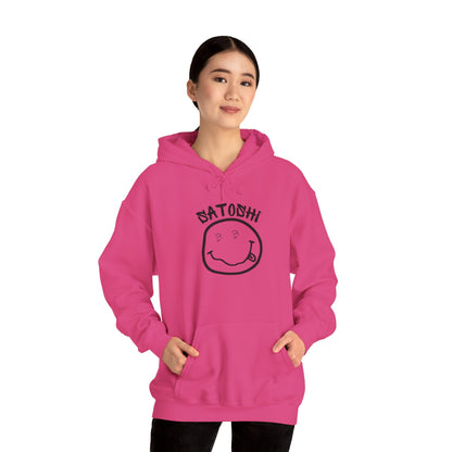 Bitcoin Eyed Satoshi Smiley Hoodie