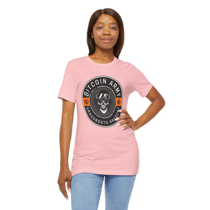 Bitcoin Army Grassroots Anarchy T-Shirt