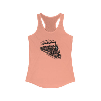 Nothing Stops This Train Women's Racerback Tank