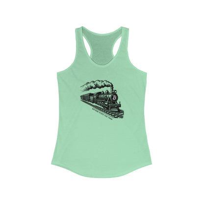 Nothing Stops This Train Women's Racerback Tank