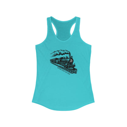 Nothing Stops This Train Women's Racerback Tank