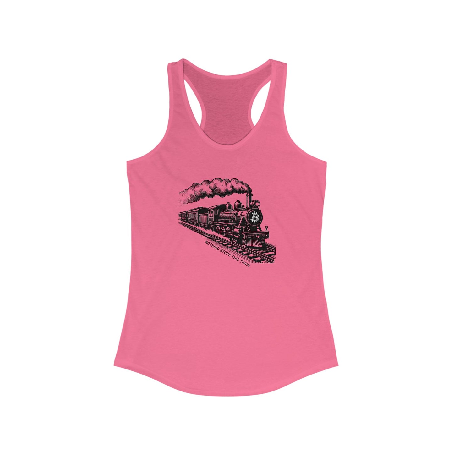 Nothing Stops This Train Women's Racerback Tank