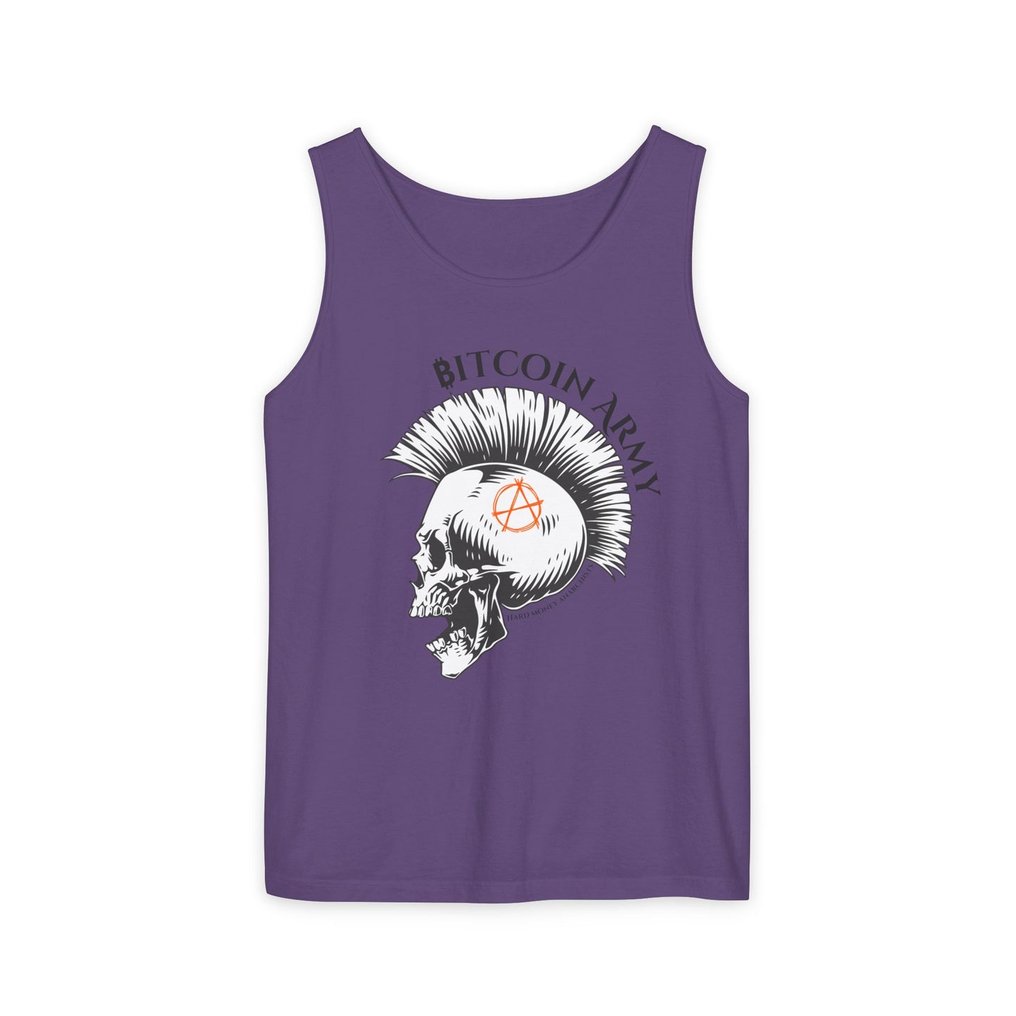 Bitcoin Army Hard Money Anarchists Tank Top