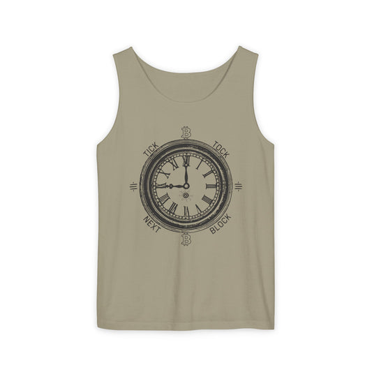 Tick Tock Next Block Unisex Tank Top