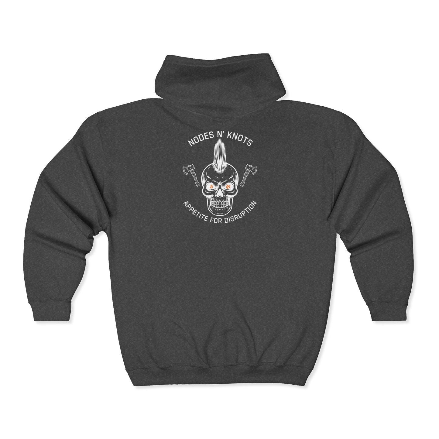 SATS Symbol Nodes N' Knots Appetite For Disruption Zip Up Hoodie