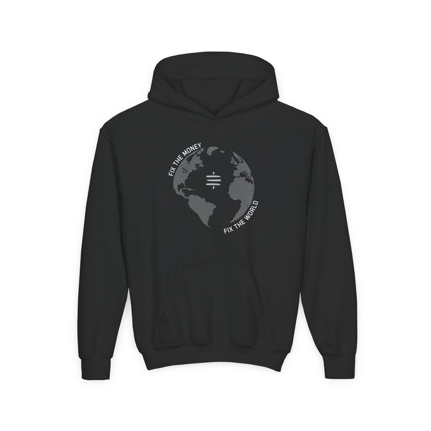 Fix The Money Fix The World Youth Hoodie