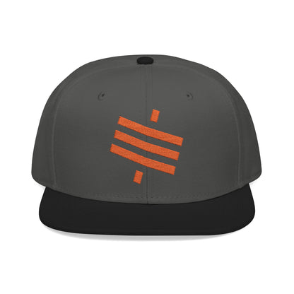SATS Symbol Embroidered Snapback Hat