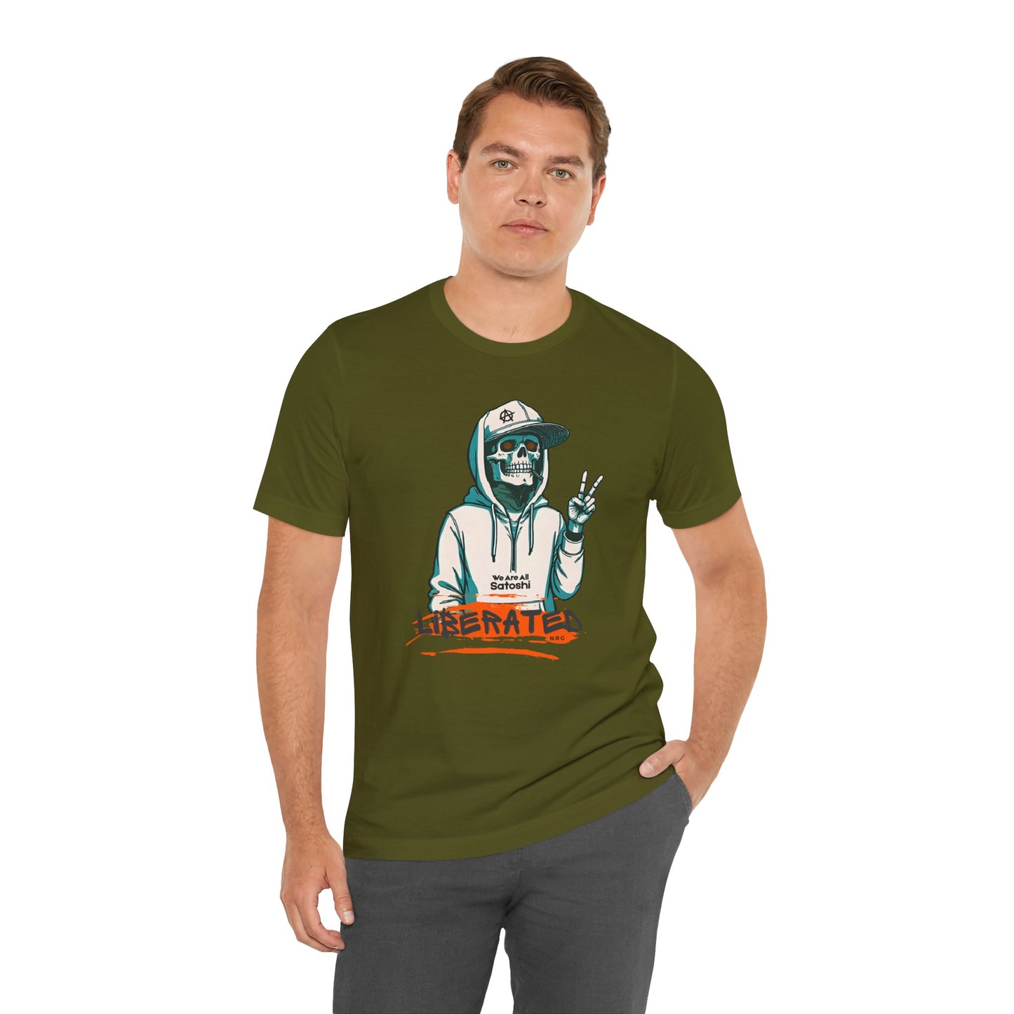 We Are All Satoshi Liberated NRG T-Shirt