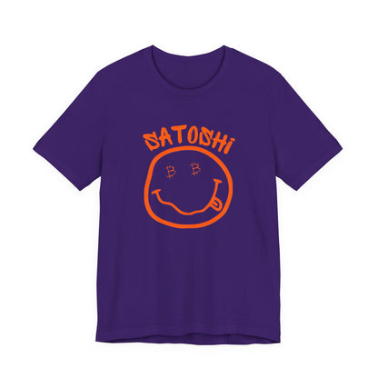 Bitcoin Eyed Satoshi Smiley T-Shirt