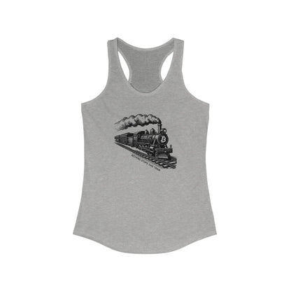 Nothing Stops This Train Women's Racerback Tank
