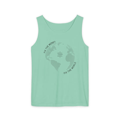 Fix The Money Fix The World Unisex Tank Top