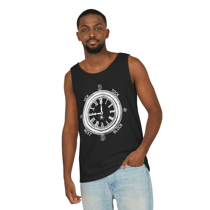 Tick Tock Next Block Unisex Tank Top