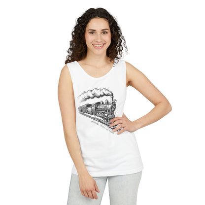 Nothing Stops This Train Vintage Unisex Tank Top