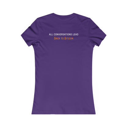 The Bitcoin Broadcast Women's T-Shirt