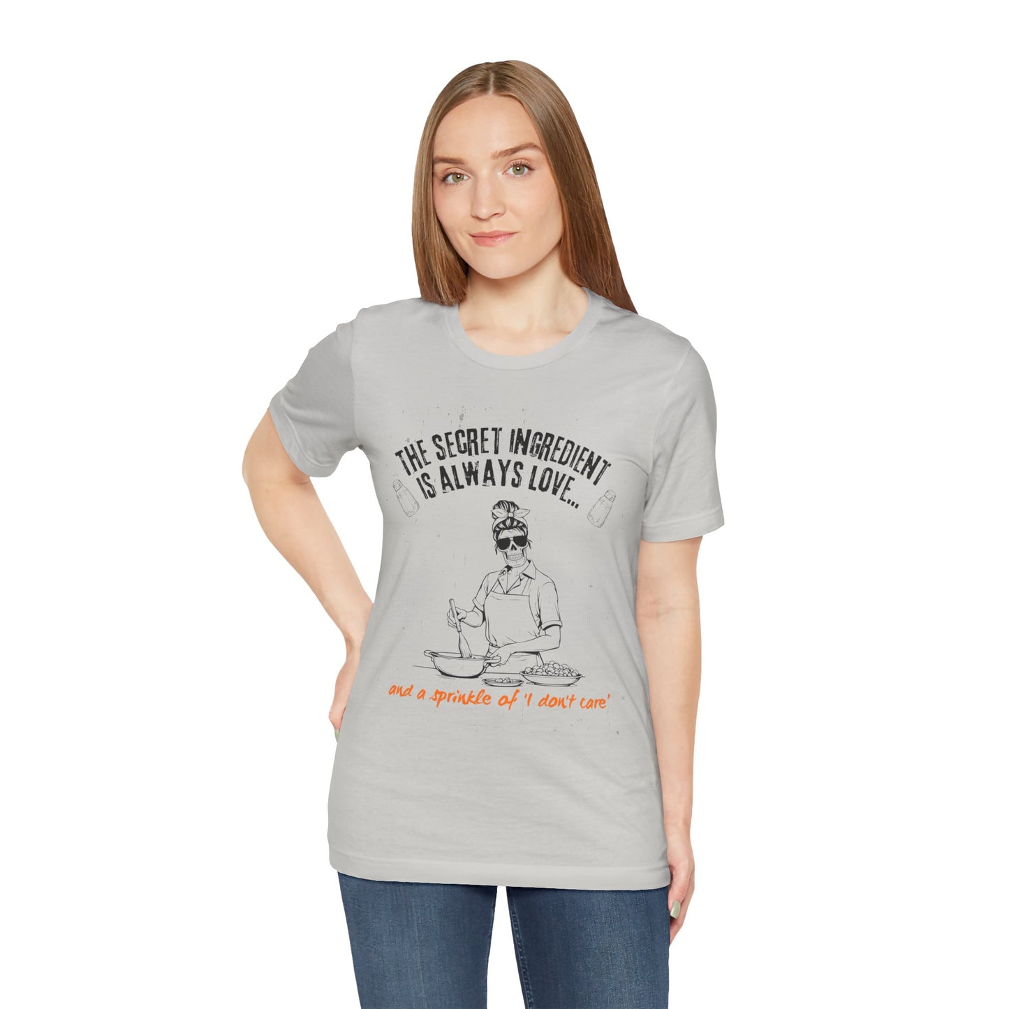 Love-Inspired Cooking Tee, Funny Shirt, Gift for Foodies, Unisex T-Shirt, Perfect for Occasions, Casual Wear