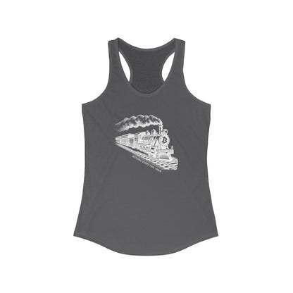 Nothing Stops This Train Women's Racerback Tank