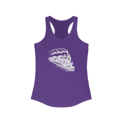 Nothing Stops This Train Women's Racerback Tank