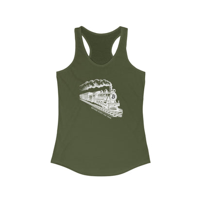 Nothing Stops This Train Women's Racerback Tank