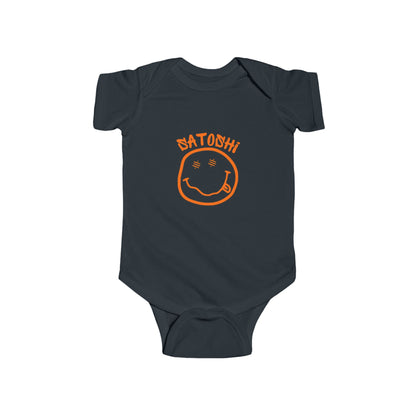 SATS Eyed Satoshi Smiley Infant Onesie