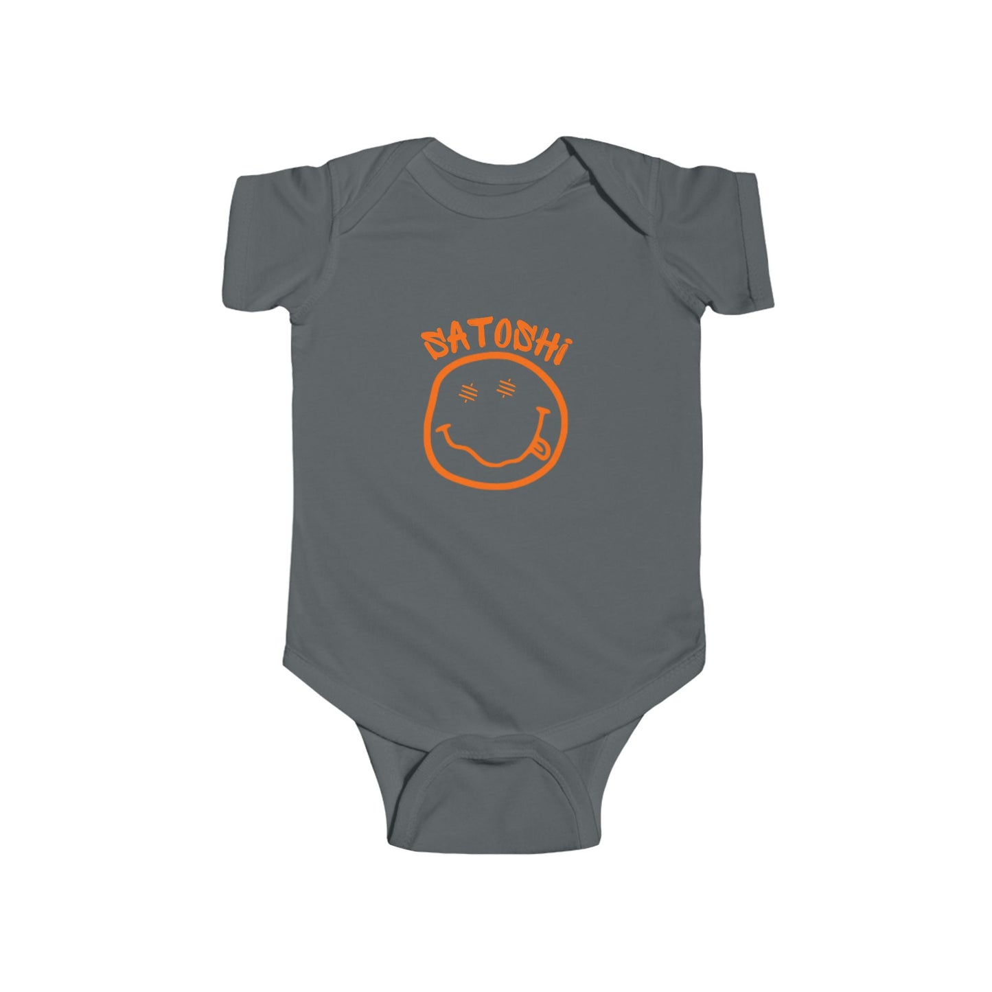 SATS Eyed Satoshi Smiley Infant Onesie