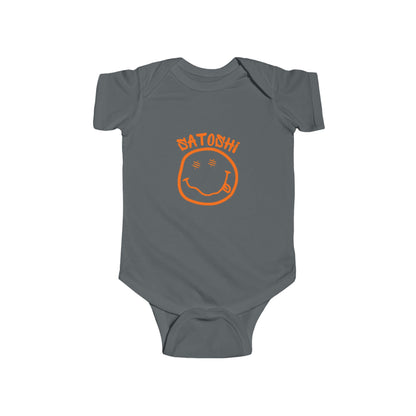 SATS Eyed Satoshi Smiley Infant Onesie