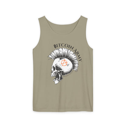 Bitcoin Army Hard Money Anarchists Tank Top