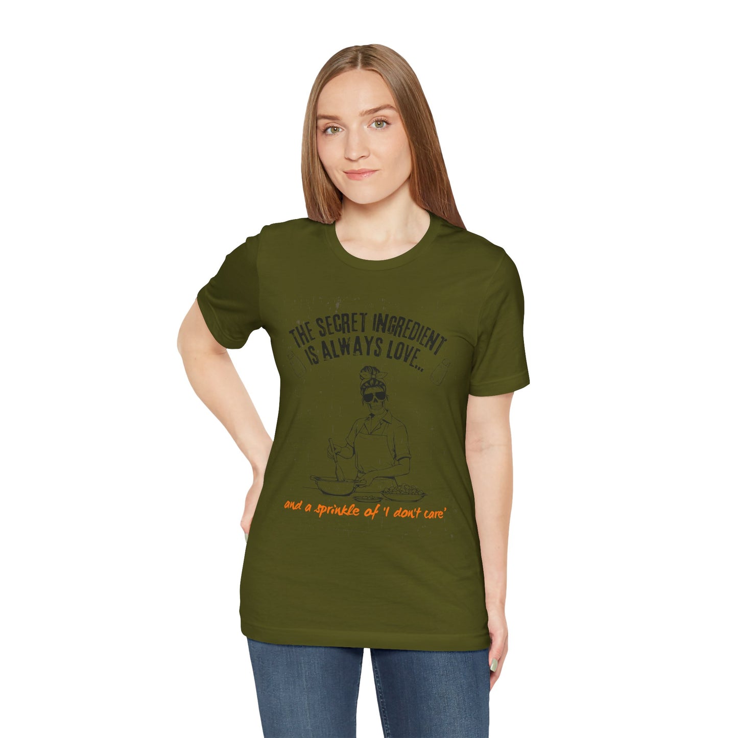 Love-Inspired Cooking Tee, Funny Shirt, Gift for Foodies, Unisex T-Shirt, Perfect for Occasions, Casual Wear