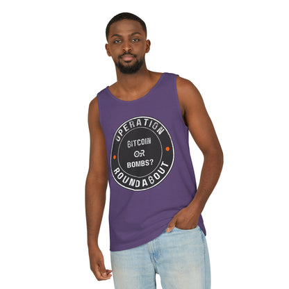 Bitcoin Or Bombs Operation Roundabout Tank Top