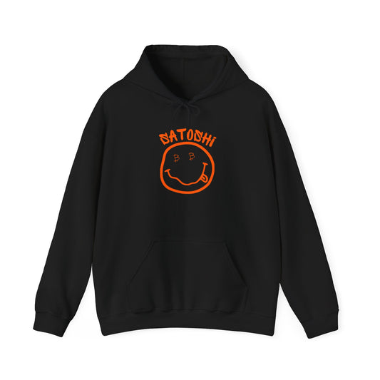 Bitcoin Eyed Satoshi Smiley Hoodie