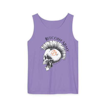 Bitcoin Army Hard Money Anarchists Tank Top