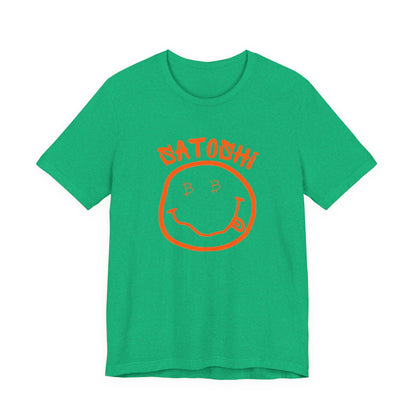 Bitcoin Eyed Satoshi Smiley T-Shirt