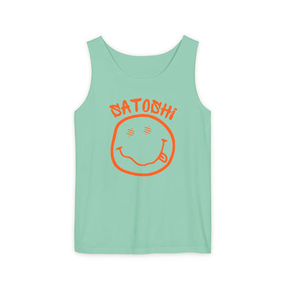 SATS Eyed Satoshi Smiley Tank Top