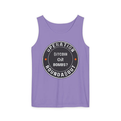 Bitcoin Or Bombs Operation Roundabout Tank Top