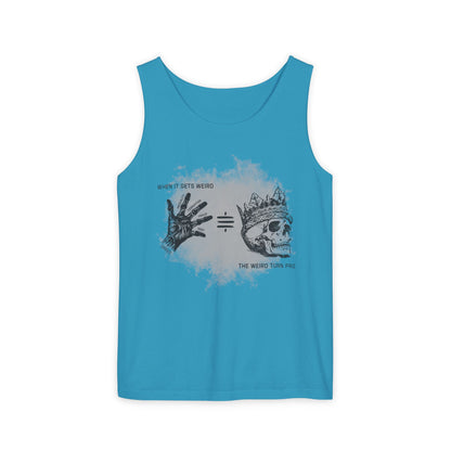 Weird Turn Pro Hand & Skull Unisex Tank Top
