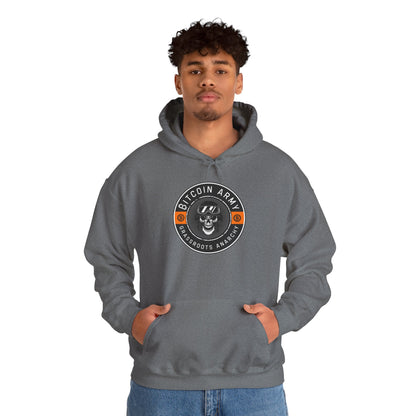 Bitcoin Army Grassroots Anarchy Hoodie