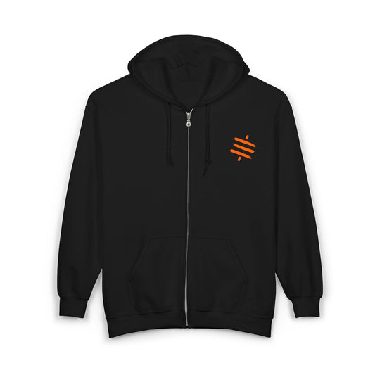 SATS Symbol New Monetary Order The Protocol Chapter Zip Up Hoodie