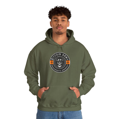 Bitcoin Army Grassroots Anarchy Hoodie