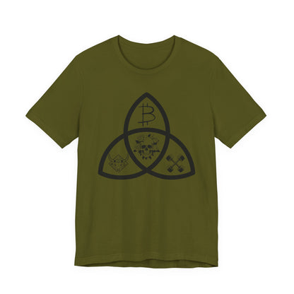Beef Barbells Bitcoin Trifecta T-Shirt