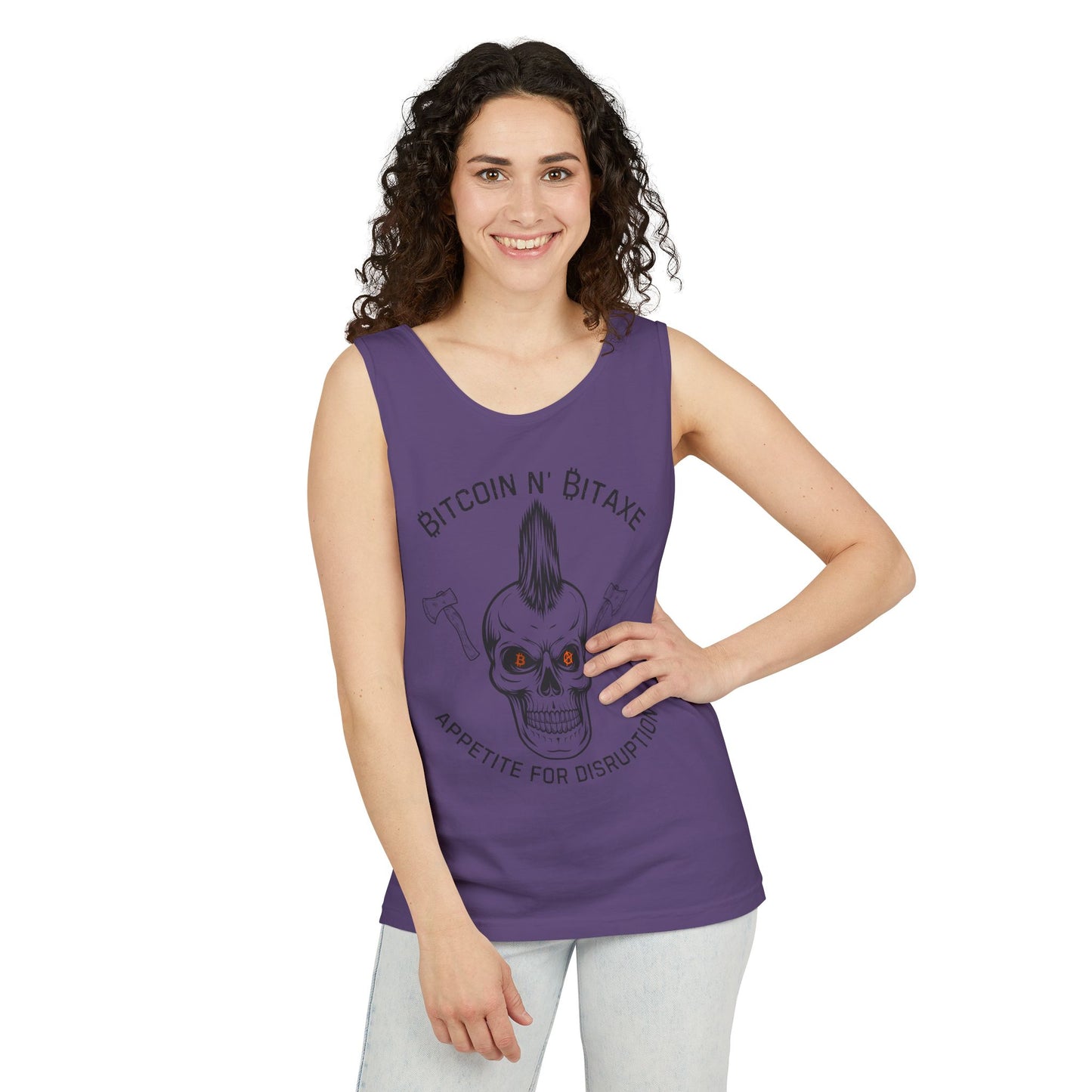 Bitcoin N' Bitaxe Appetite For Disruption Tank Top