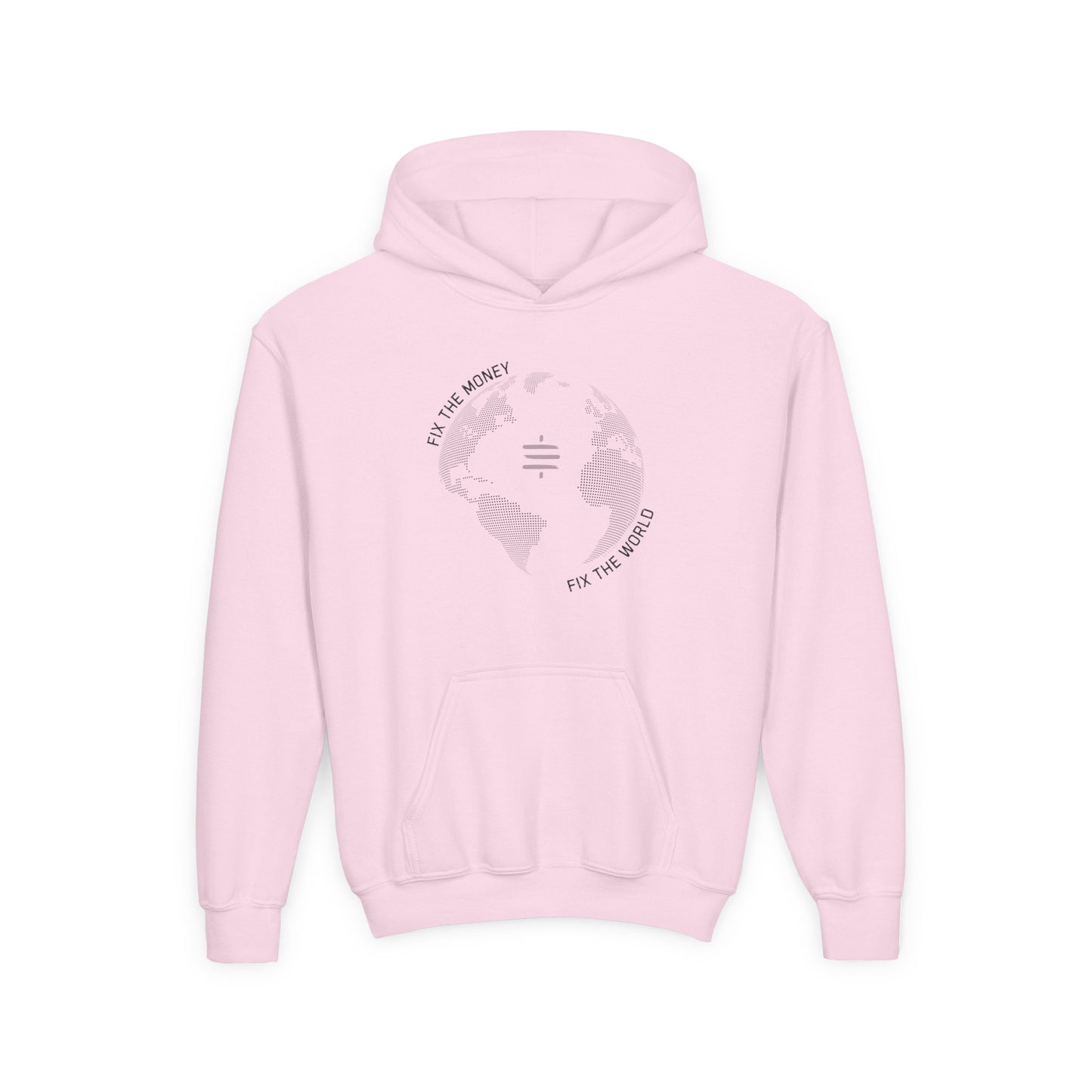 Fix The Money Fix The World Youth Hoodie